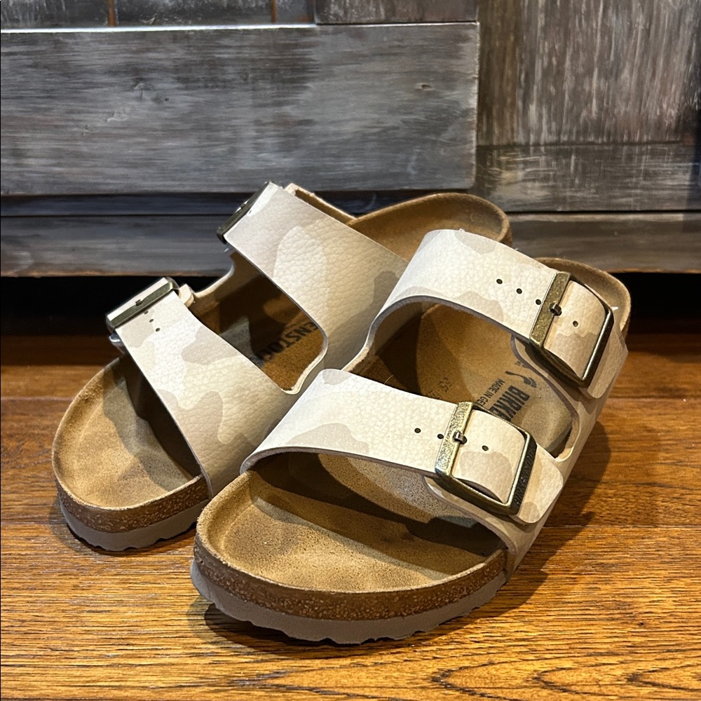 Camouflage Birkenstocks Size 9